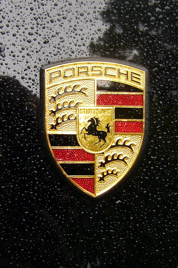 porsche logo wallpaper,emblem,badge,vehicle,porsche,car