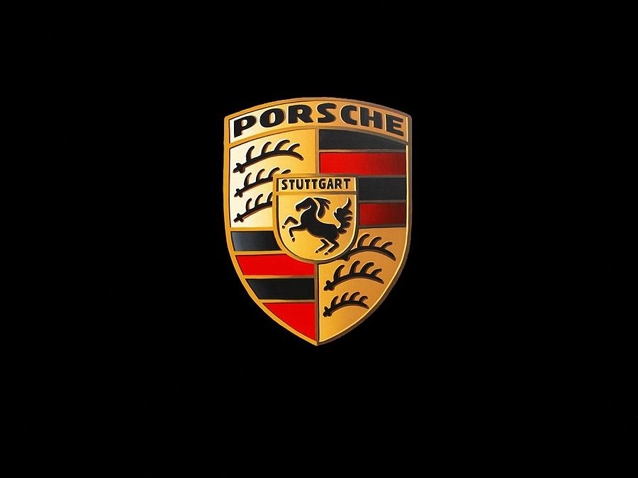 carta da parati logo porsche,emblema,porsche,cresta,auto,veicolo