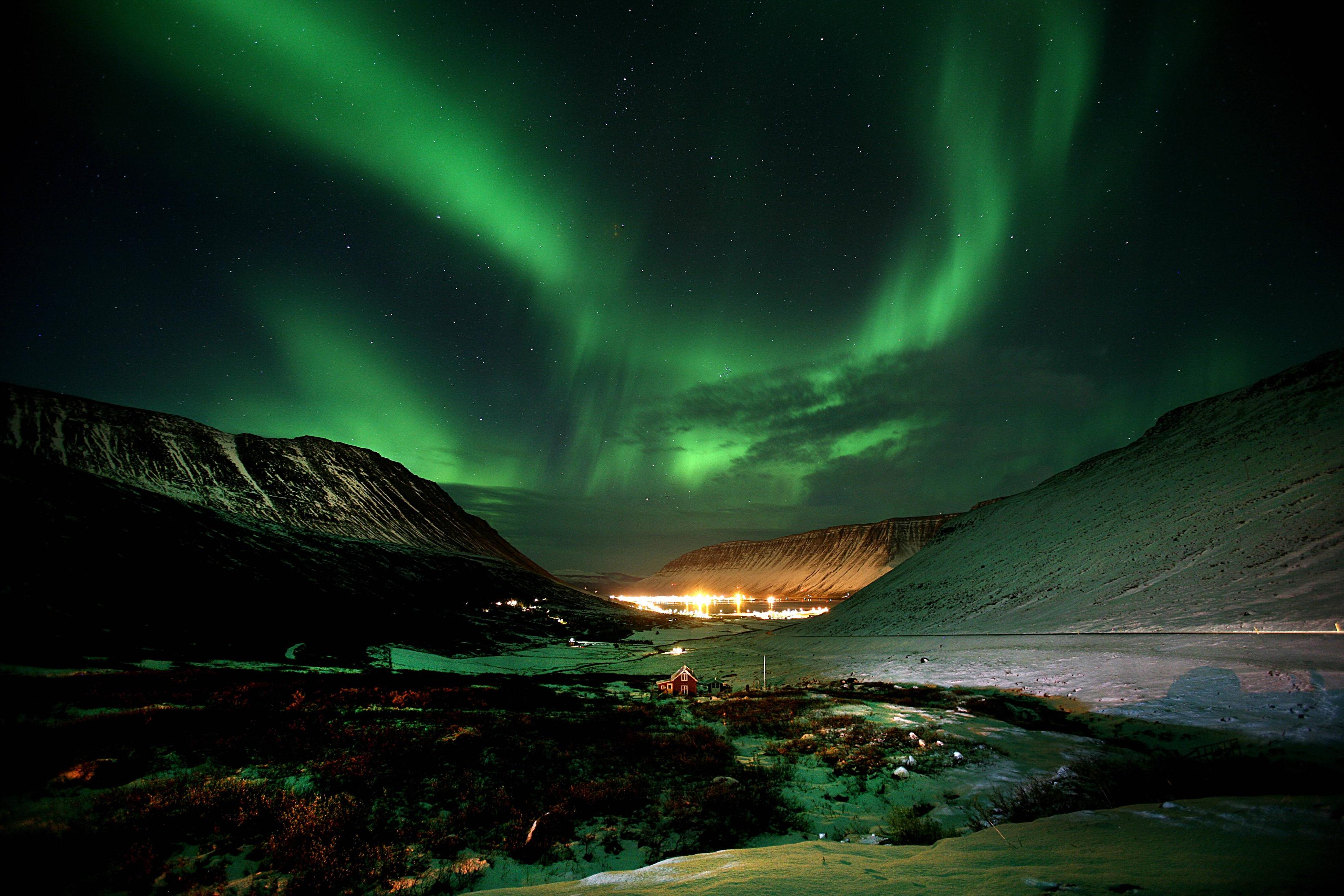 aurora boreale sfondi animati,cielo,natura,aurora,verde,paesaggio naturale