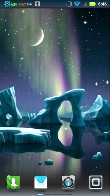 northern lights live wallpapers,sky,space,screenshot,animation,aurora