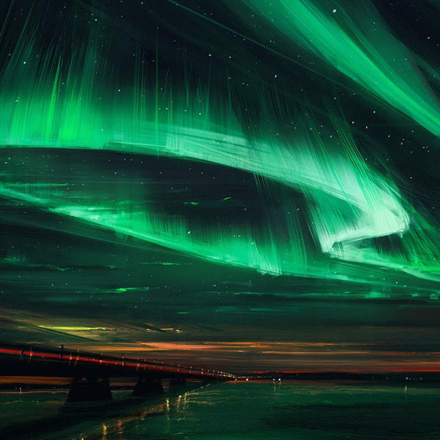 aurora boreale sfondi animati,aurora,verde,natura,cielo,leggero