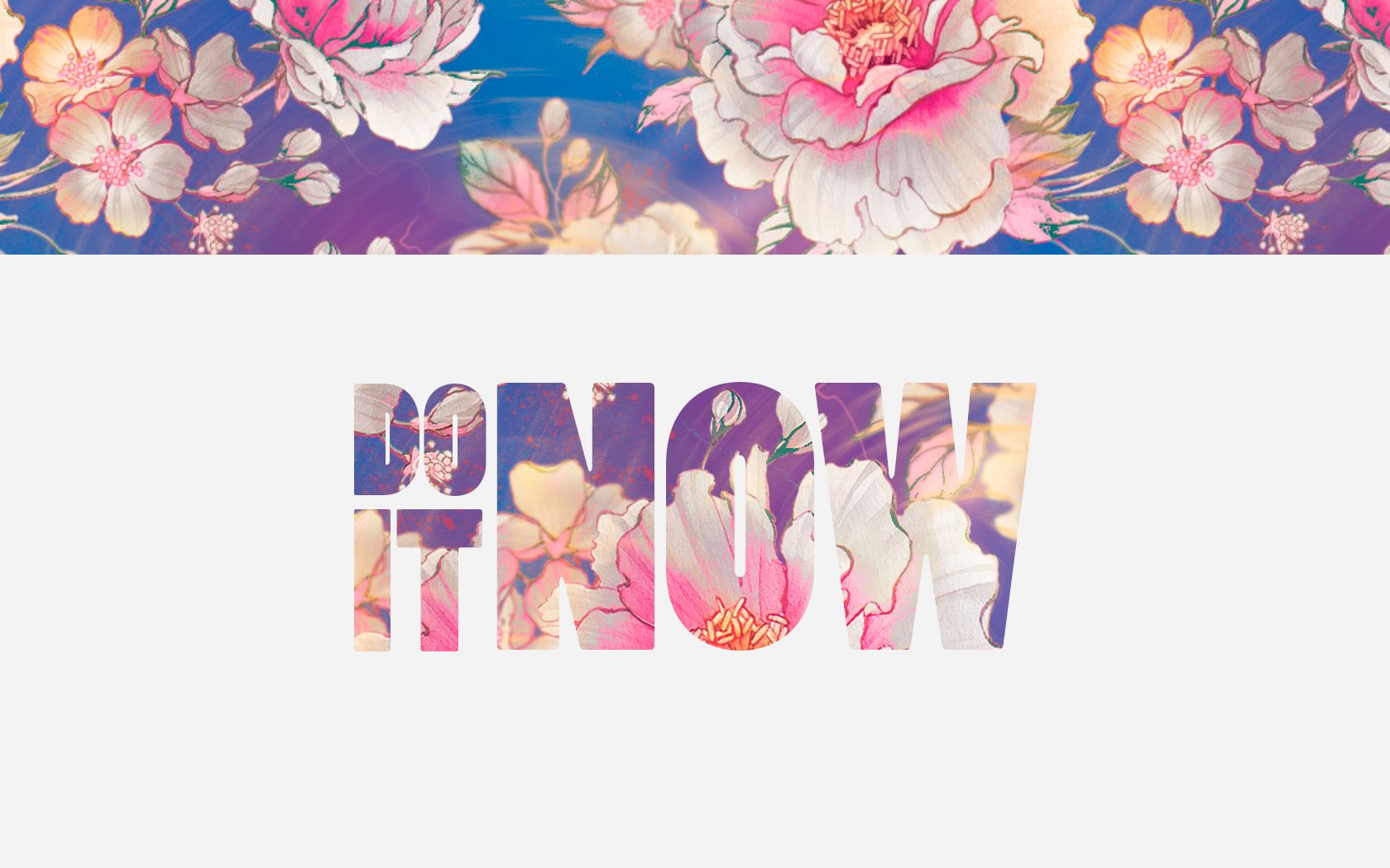 blue and pink floral wallpaper,pink,text,flower,footwear,hand