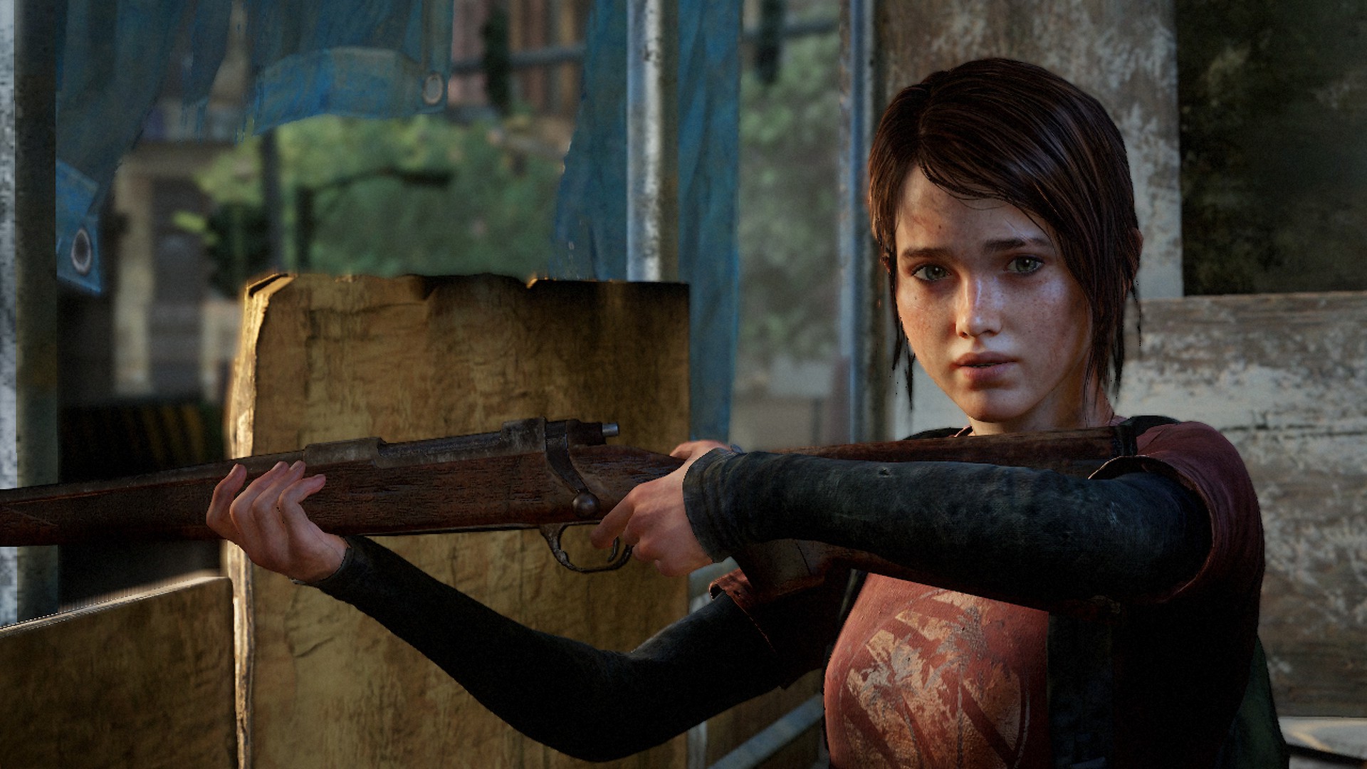 the last of us ellie wallpaper,action adventure game,adventure game,pc game,screenshot,games