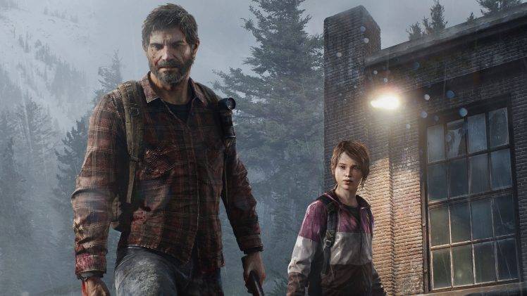 the last of us ellie wallpaper,screenshot,jacket,fictional character,leather jacket,games