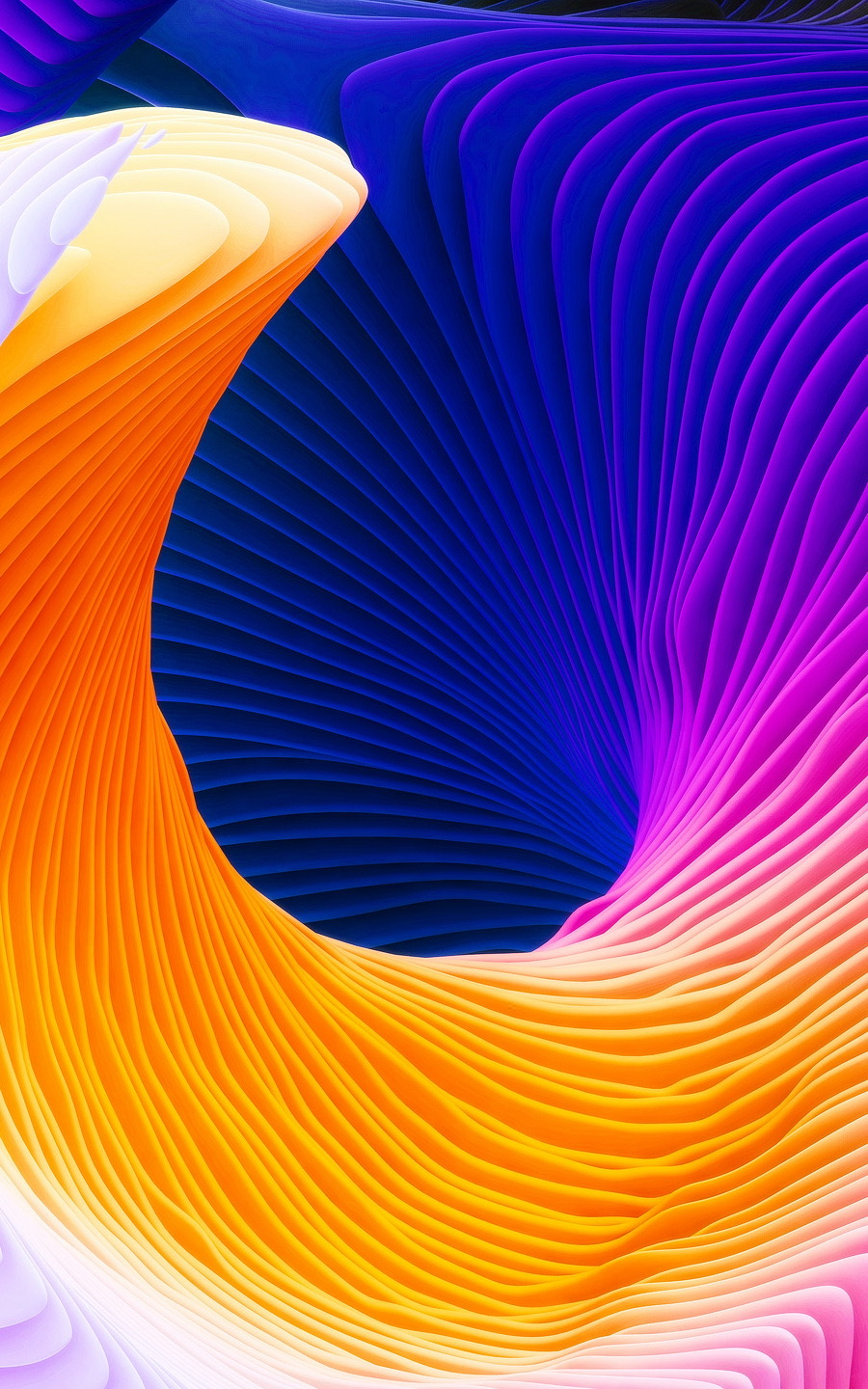 iphone 7の4k壁紙,オレンジ,青い,紫の,黄,光