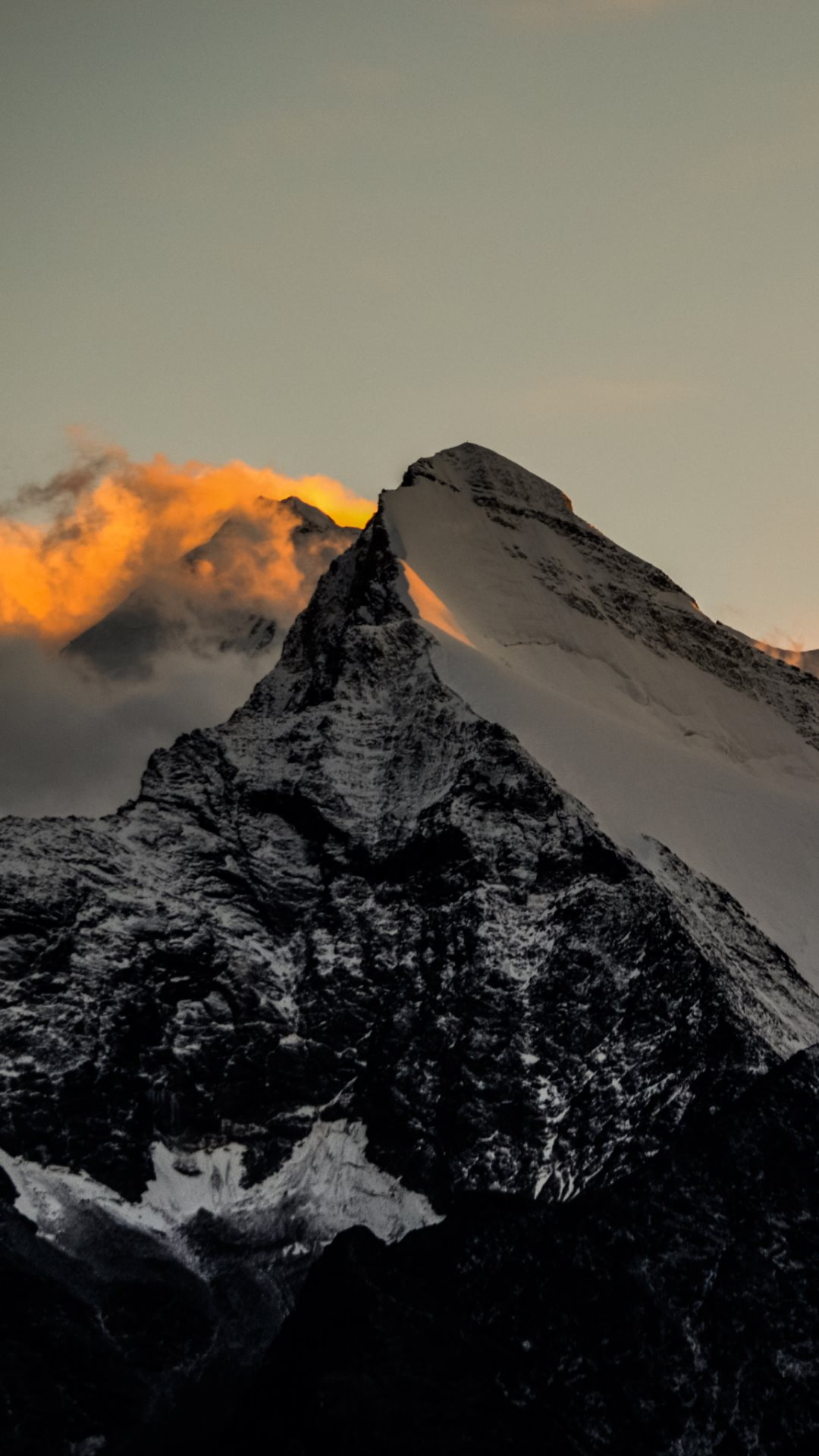 4k fonds d'écran pour iphone 7,montagne,la nature,chaîne de montagnes,ciel,sommet