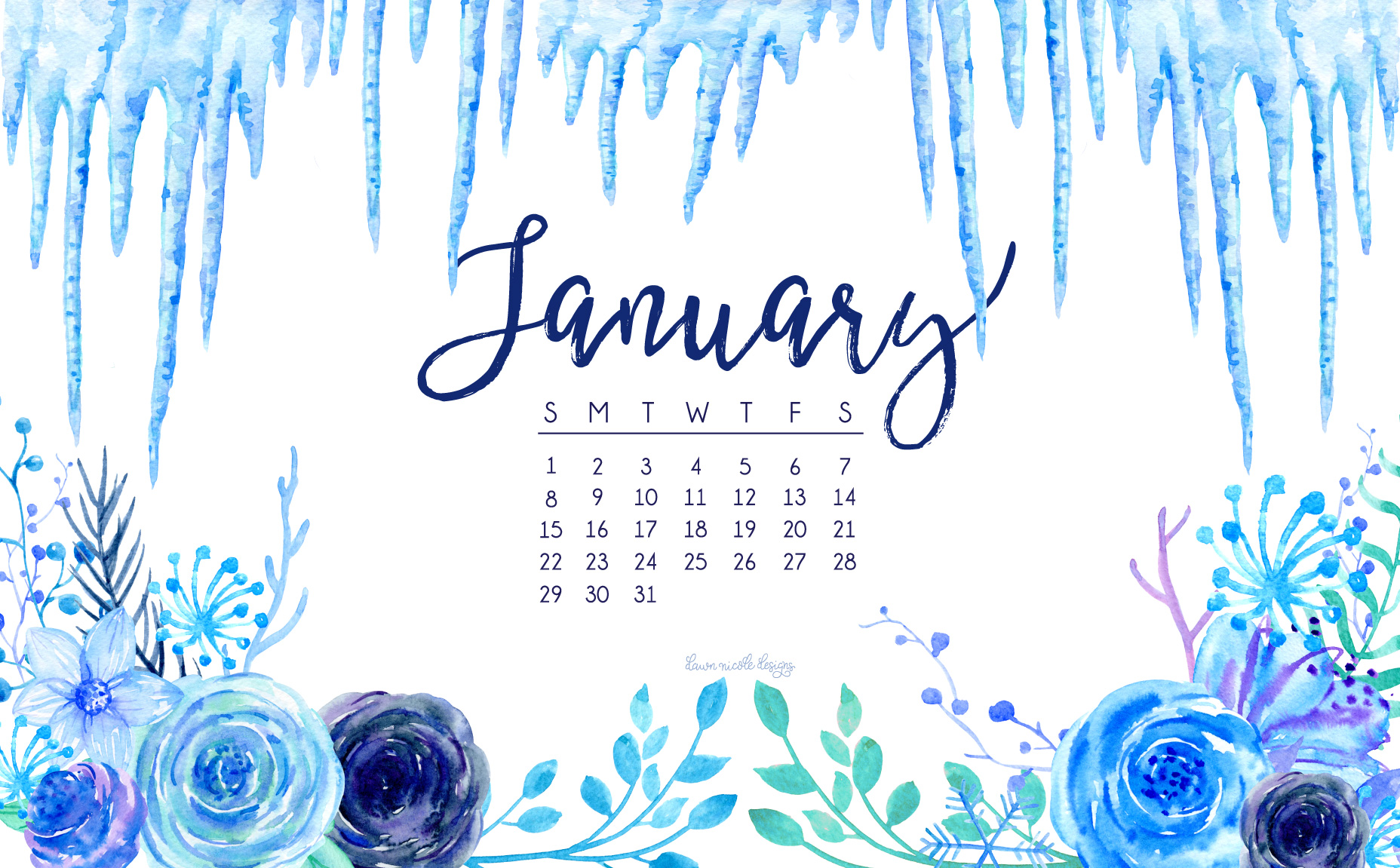 2017カレンダー壁紙,青い,テキスト,アクア,フォント,グラフィックデザイン