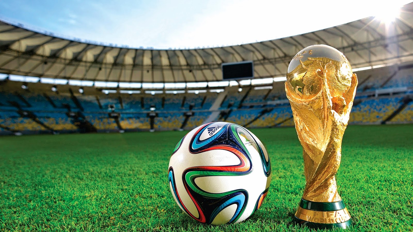 fond d'écran coupe du monde de la fifa,ballon de football,football,herbe,joueur,stade