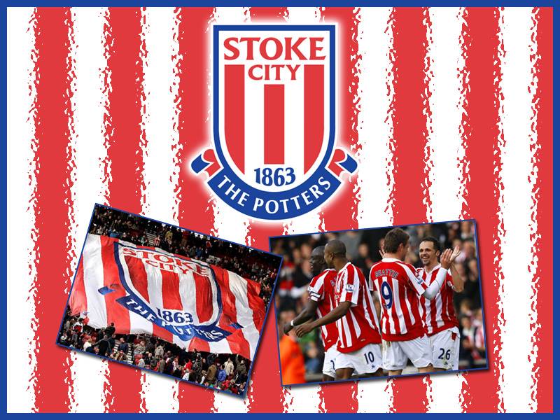 fond d'écran stoke city,drapeau