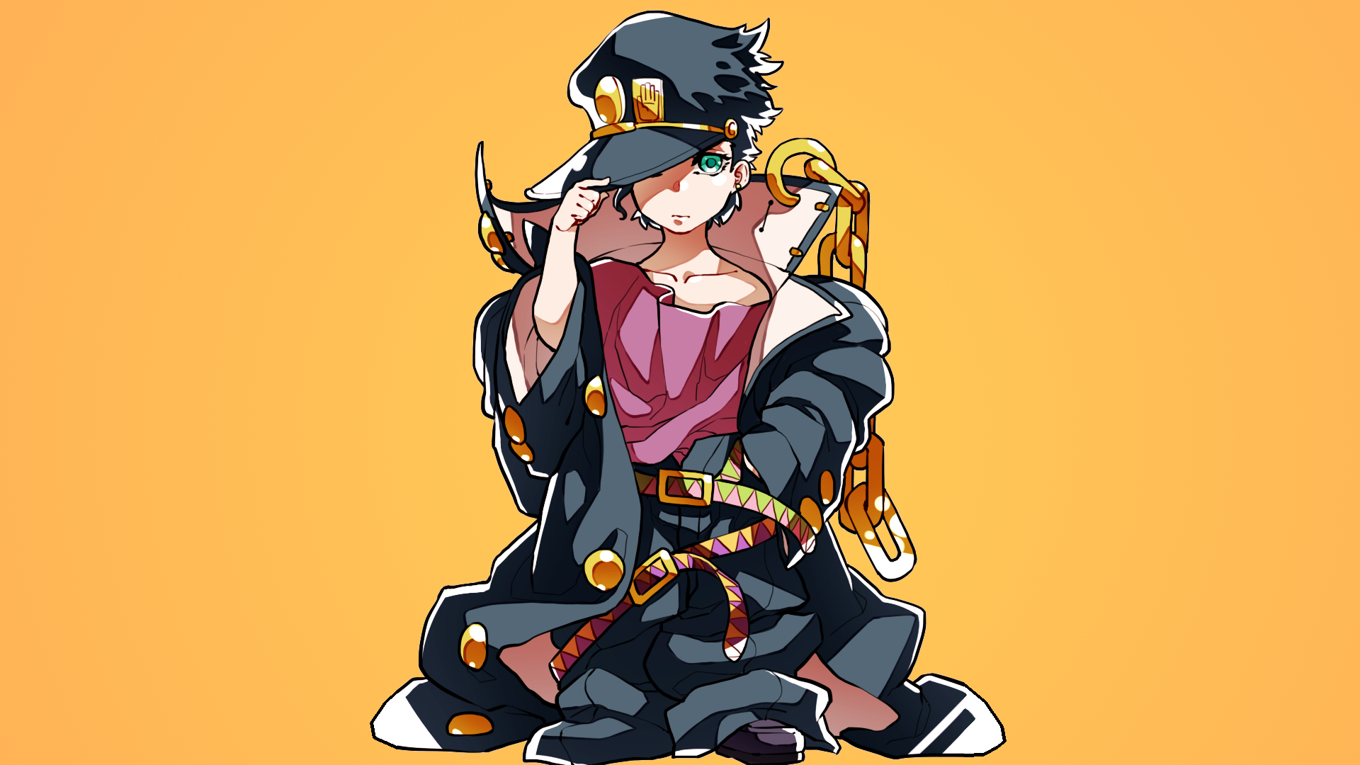 jojo wallpaper iphone,cartoon,anime,illustration,fictional character,animation