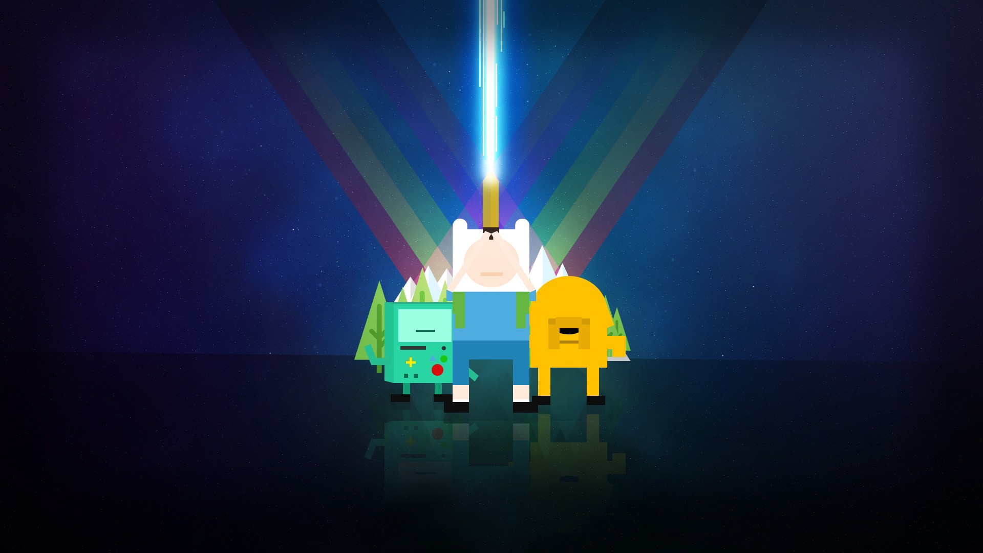 adventure time live wallpaper,light,graphic design,design,technology,graphics