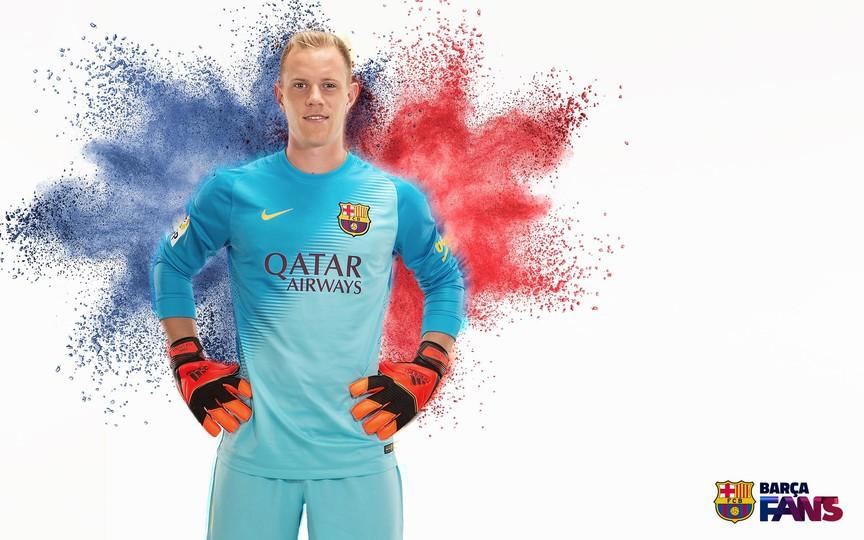 ter stegen wallpaper,jersey,t shirt,sleeve,sportswear,outerwear