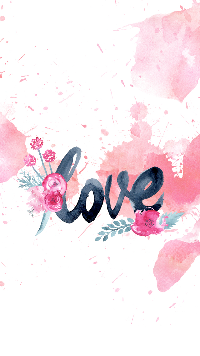 aquarell iphone wallpaper,rosa,text,schriftart,illustration,grafikdesign