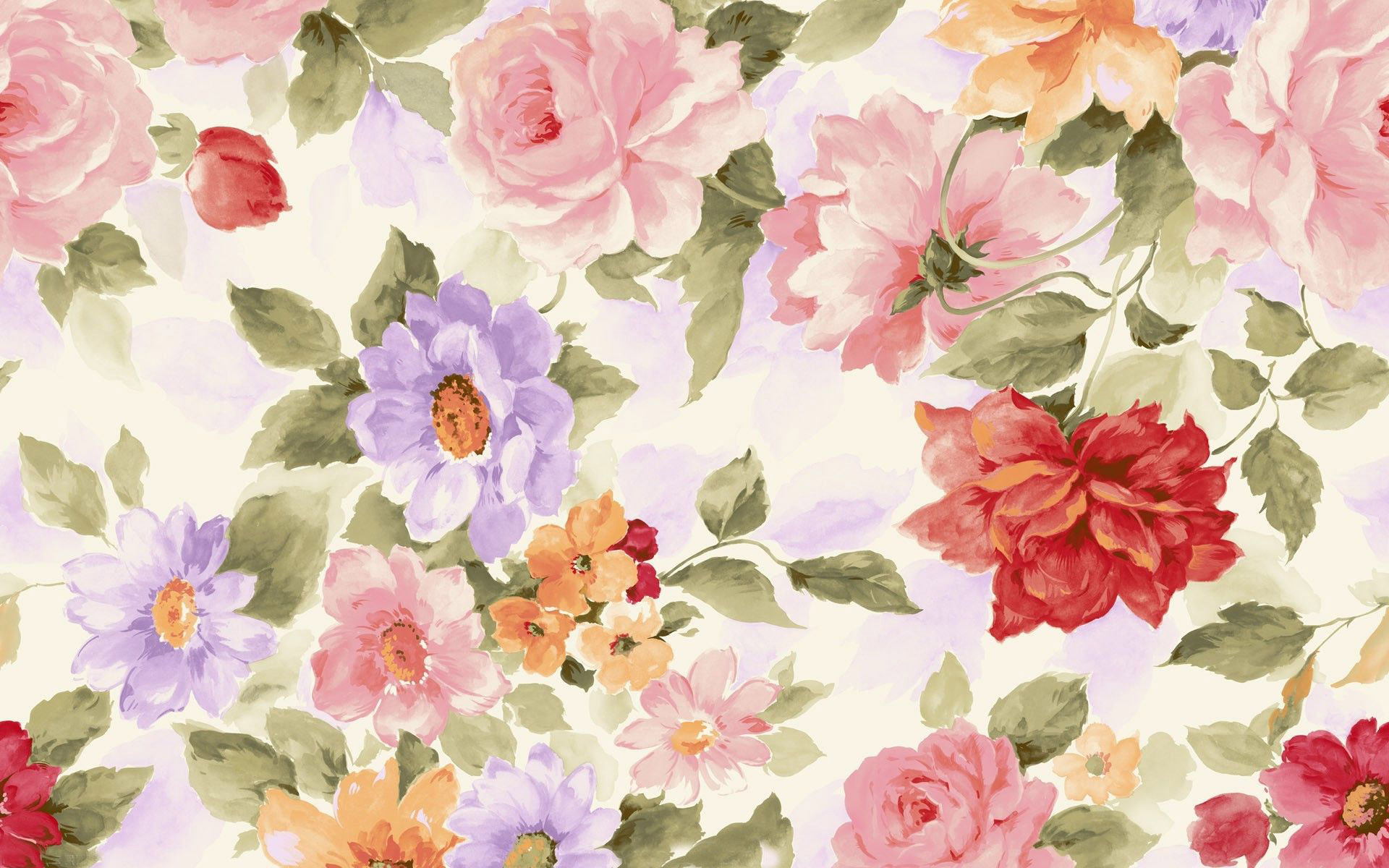 watercolour floral wallpaper,flower,watercolor paint,pink,floral design,pattern