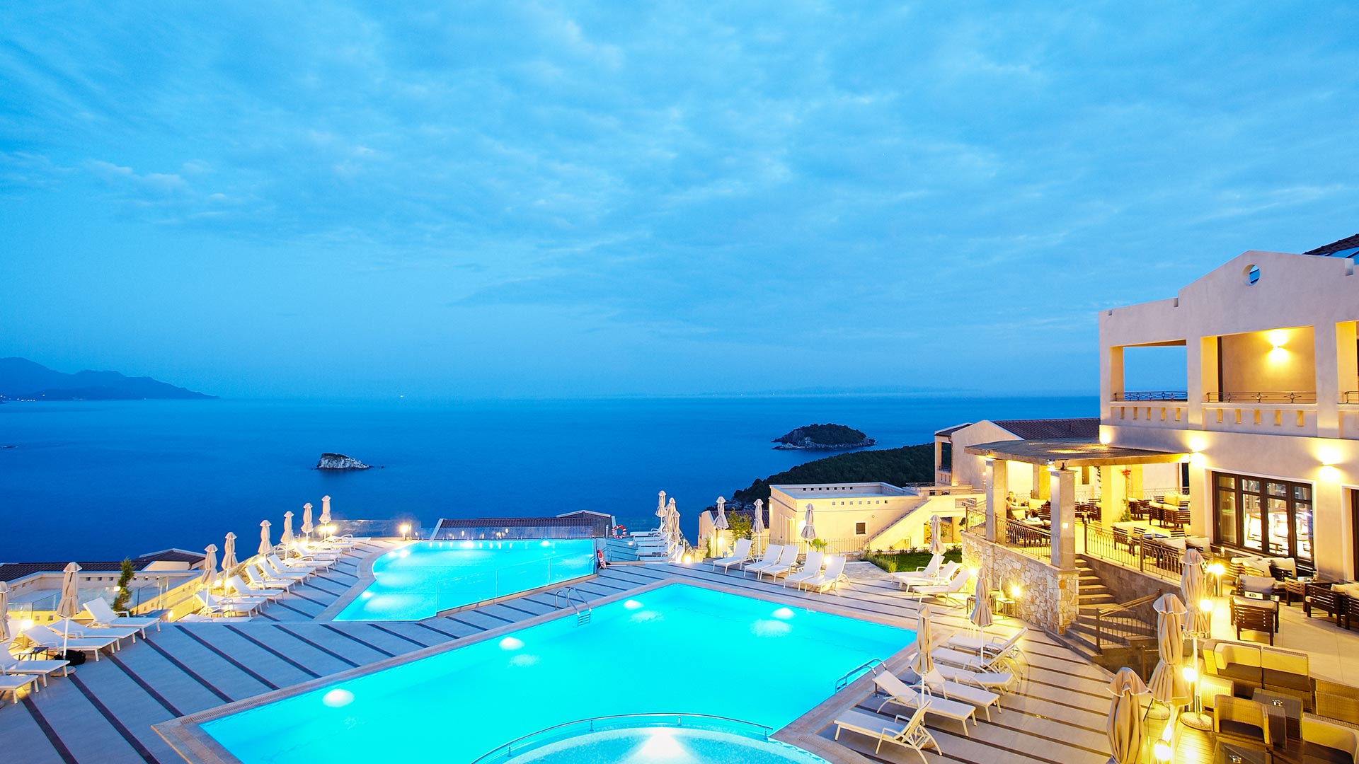 grecia fondos de pantalla hd,recurso,piscina,propiedad,vacaciones,edificio
