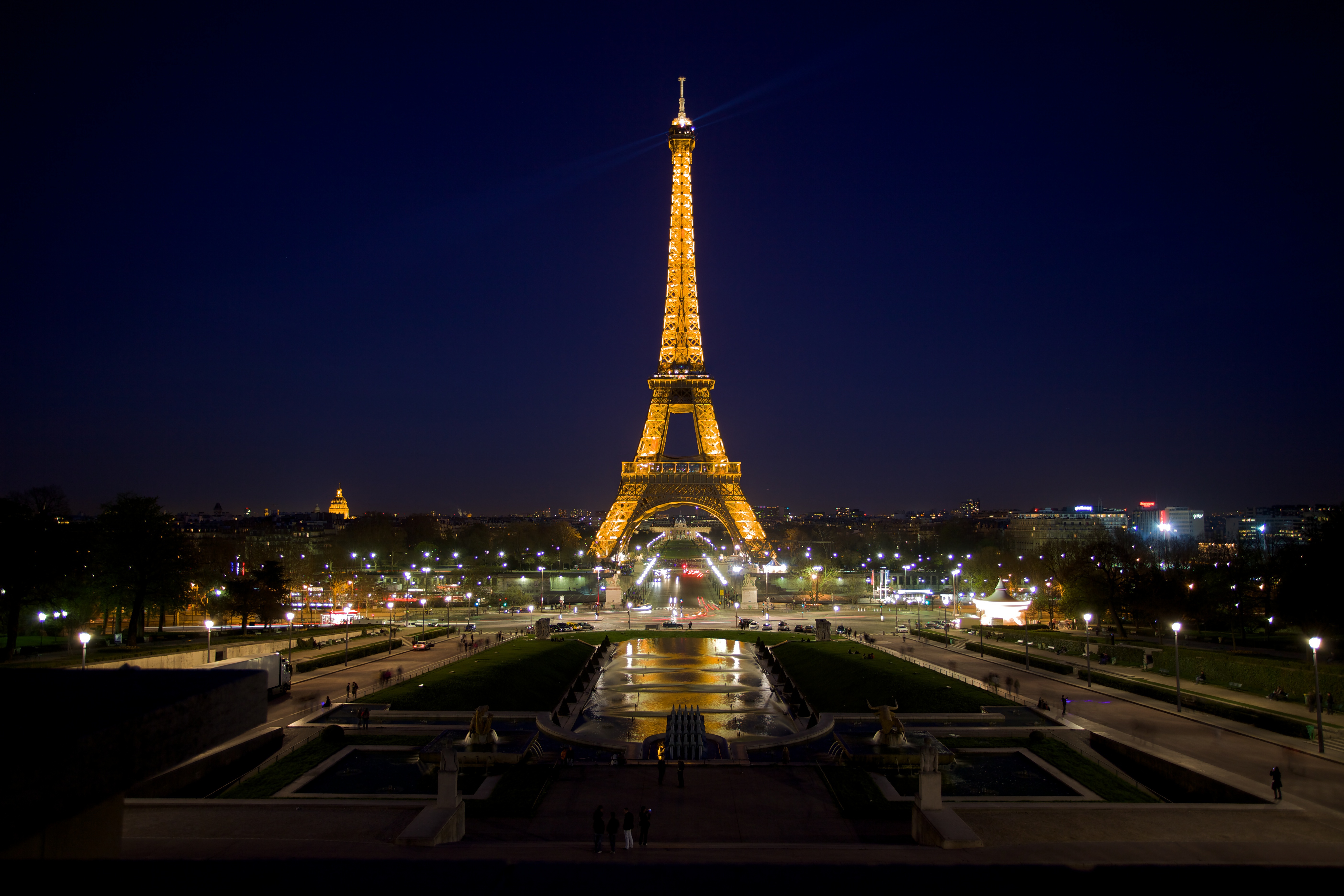 밤에 에펠 탑 벽지,탑,밤,하늘,수도권,건축물