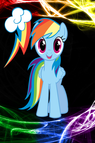 mein kleines pony wallpaper android,karikatur,neon ,illustration,grafikdesign,erfundener charakter