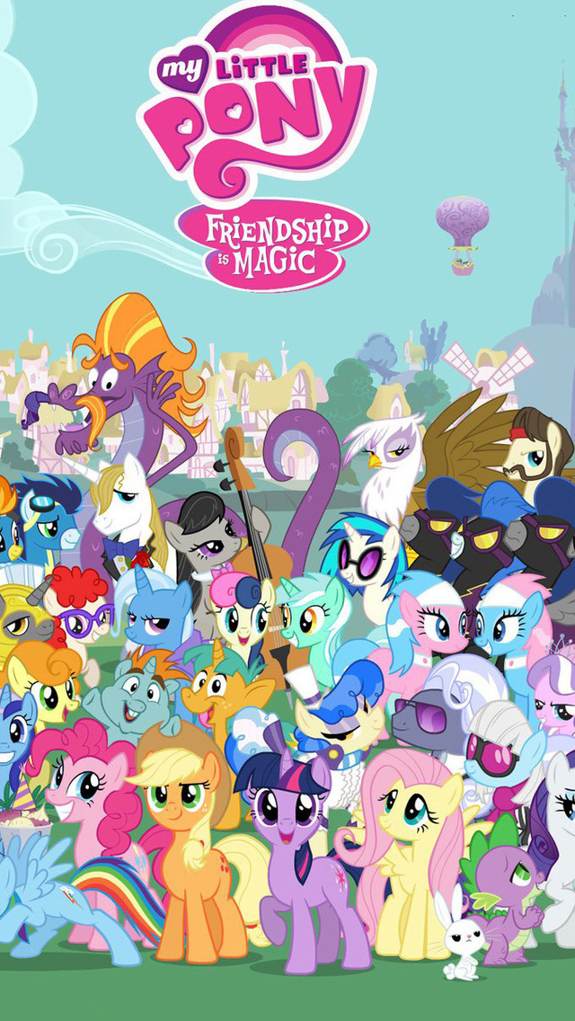 mlp iphone wallpaper,karikatur,animierter cartoon,animation,illustration,tierfigur