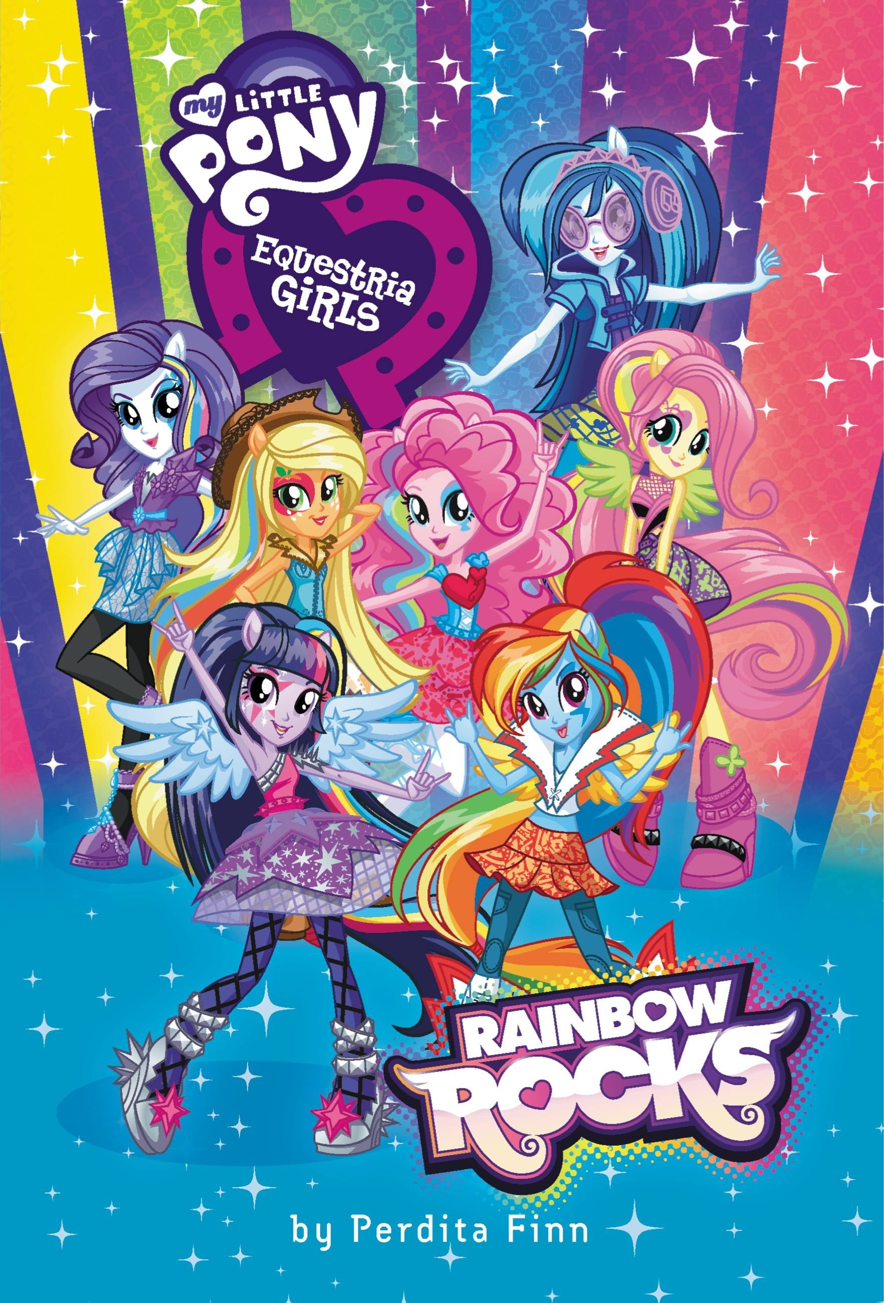 sfondo di my little pony equestria girls,cartone animato,testo,manifesto,cartone animato,finzione