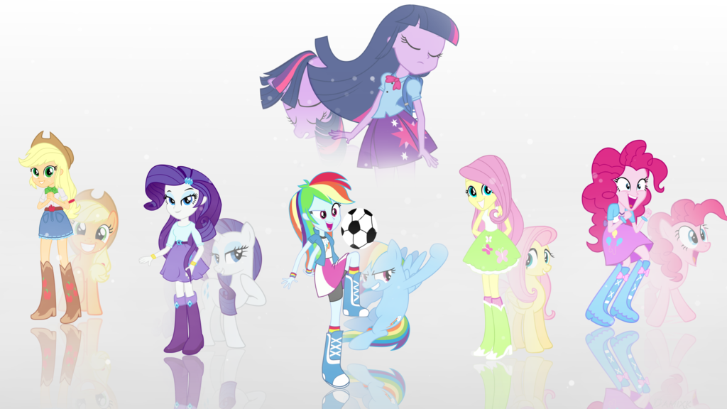 my little pony equestria girls wallpaper,cartoon,illustration,animation,fictional character,animated cartoon