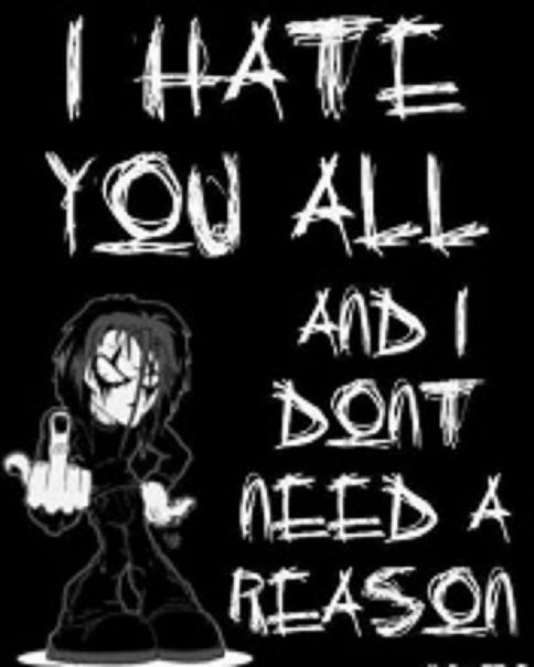 i hate you hd wallpaper,black,font,text,cartoon,black and white