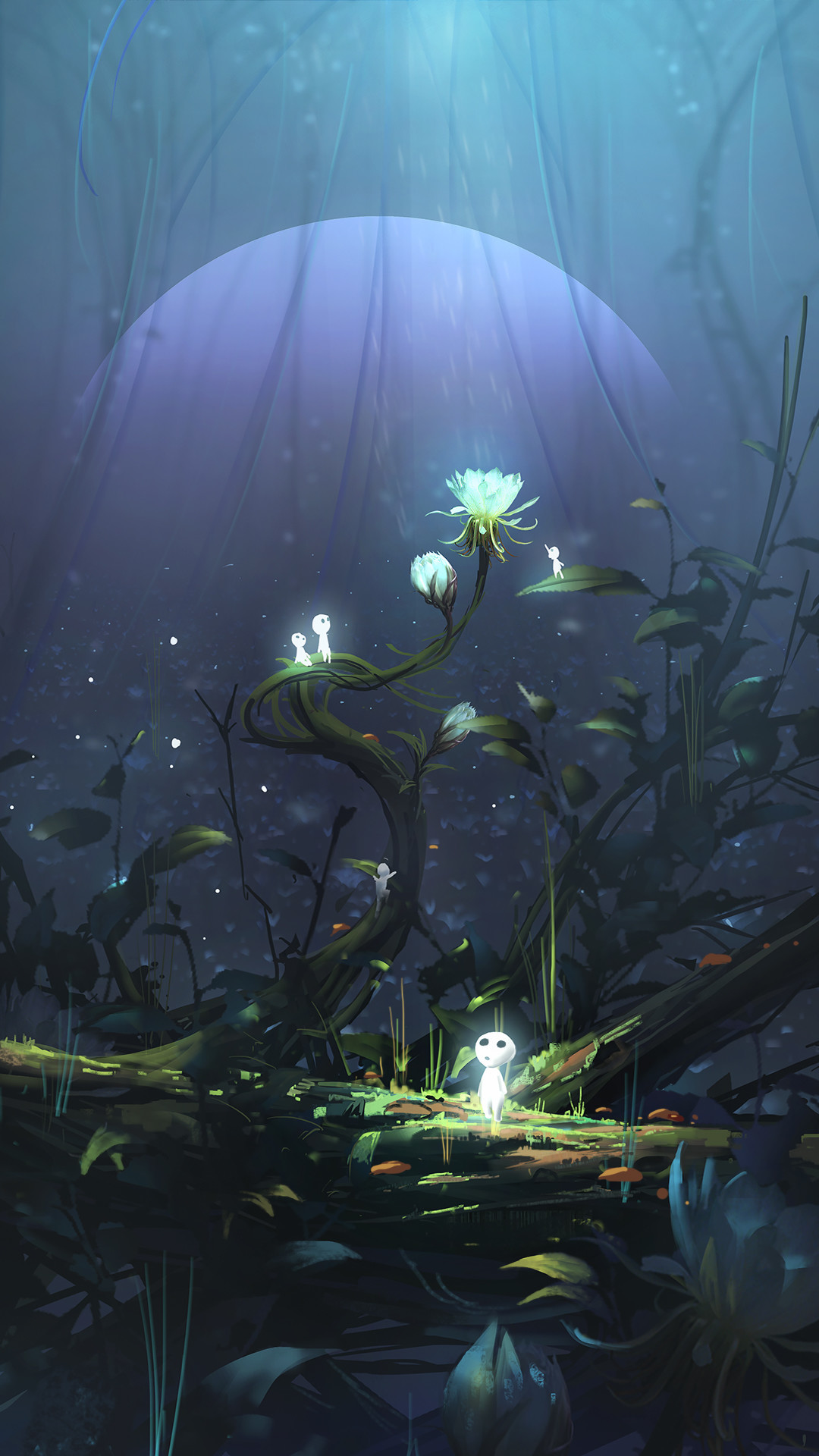 prinzessin mononoke wallpaper,organism,marine biology,underwater,aquarium,kelp