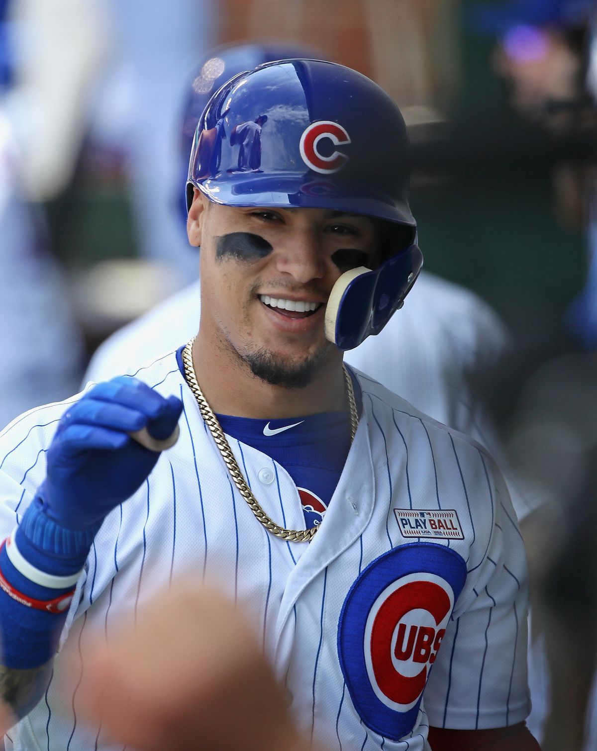 javier baez fondo de pantalla,jugador de baseball,uniforme de beisbol,jersey,jugador,deportes