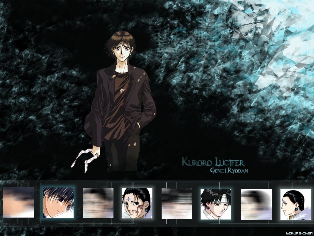 kuroro lucifer wallpaper,font,photography,adaptation,art,fiction