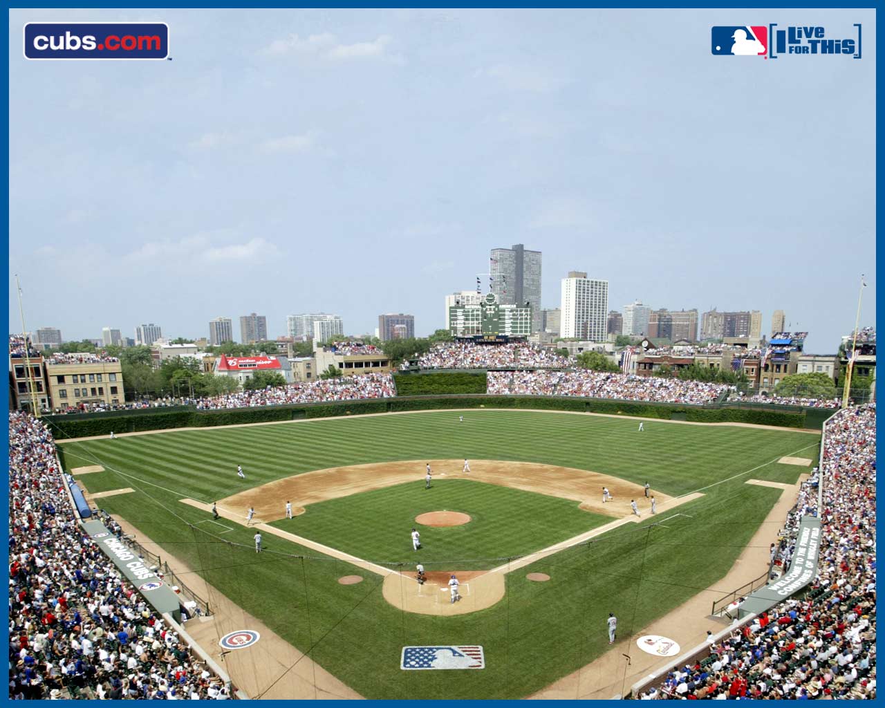 sfondo campo wrigley,stadio,parco di baseball,campo da baseball,baseball,pipistrello e giochi con la palla
