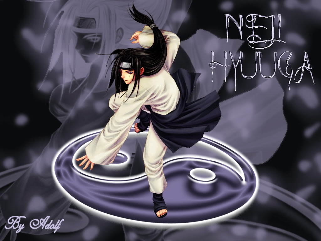 fondo de pantalla de neji hyuga,anime,dibujos animados,cg artwork,cabello negro,ilustración