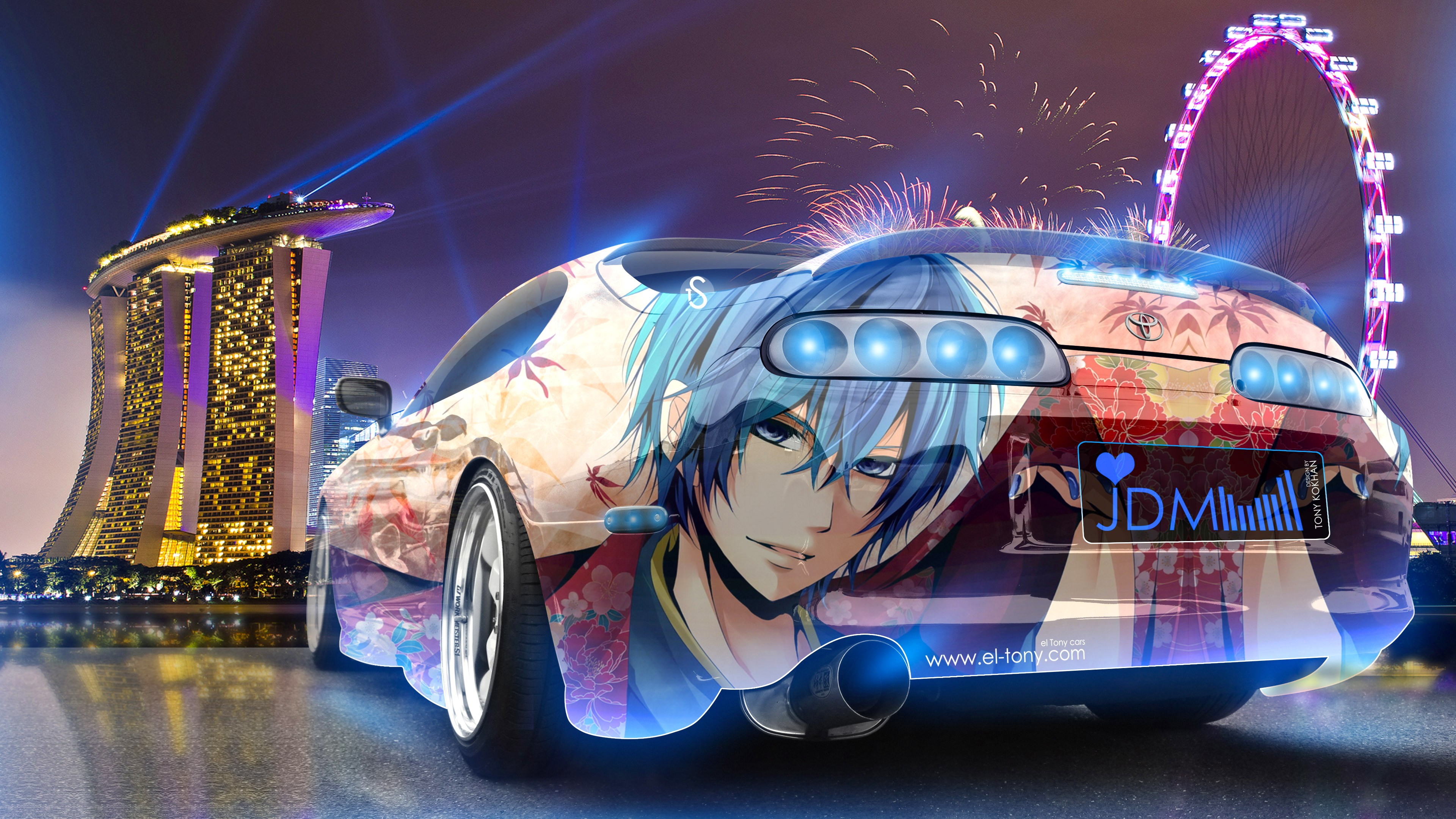 anime car wallpaper,vehicle,car,automotive design,transport,city car