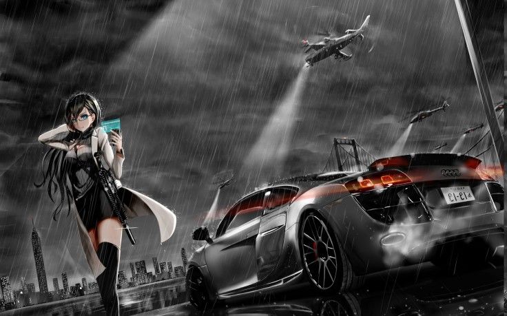 anime car wallpaper,vehicle,automotive design,car,supercar,sports car