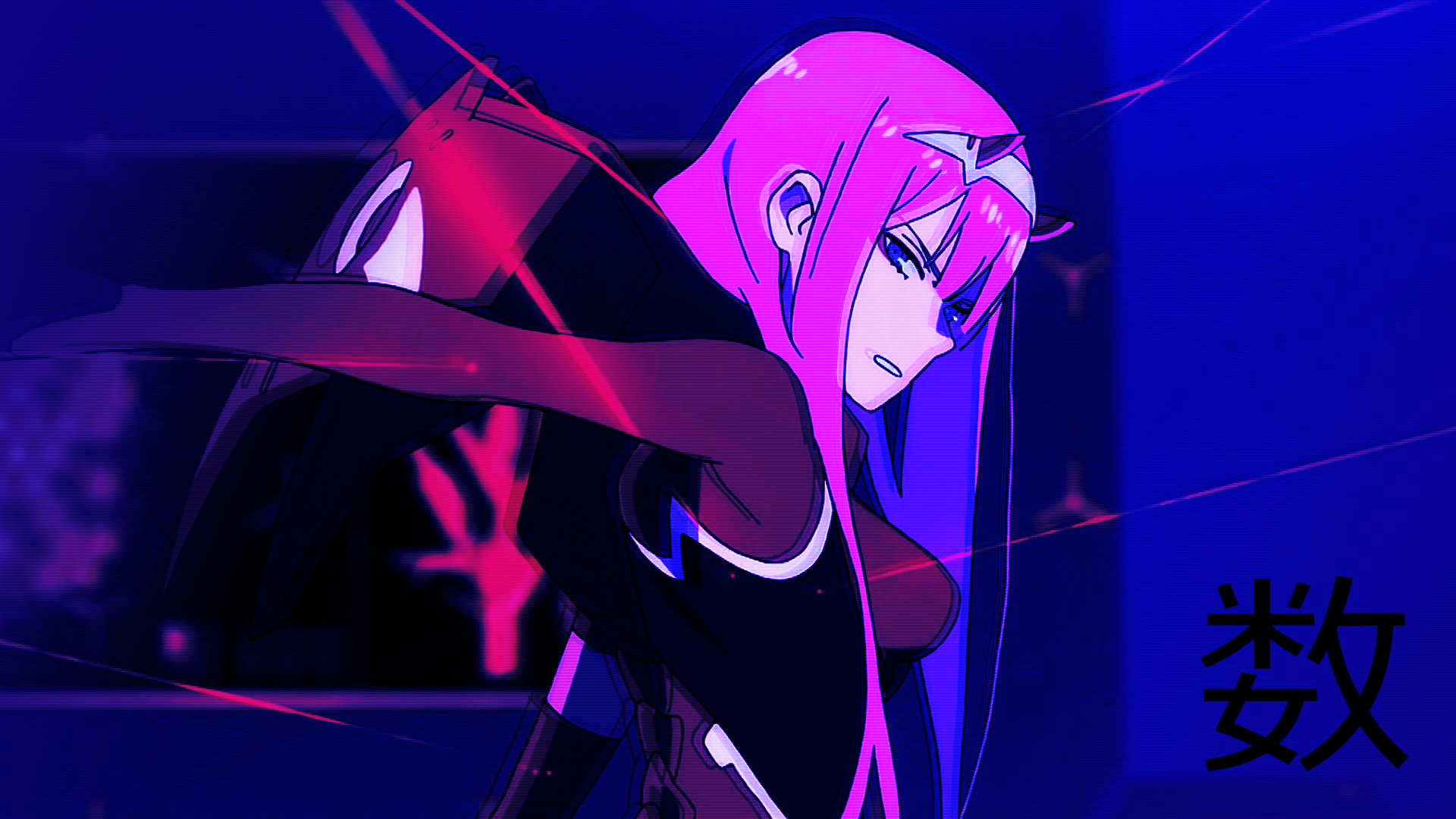 anime aesthetic wallpaper,cartoon,magenta,violet,anime,fictional character