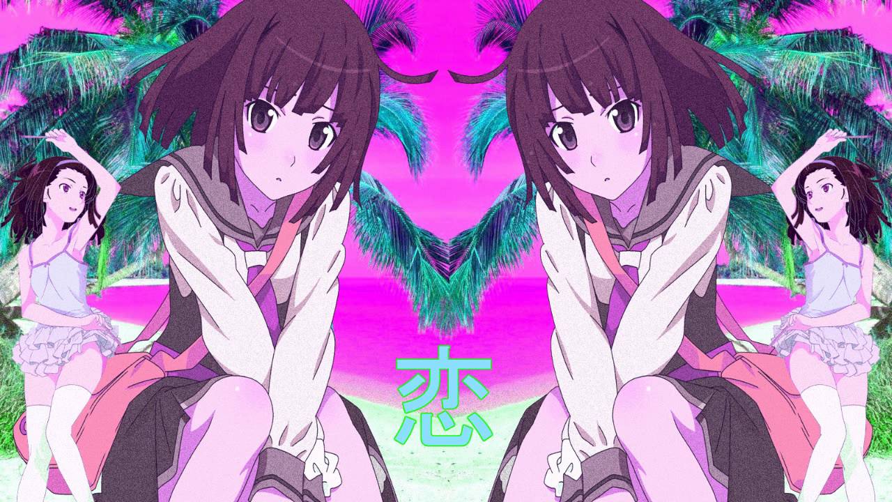 anime aesthetic wallpaper,anime,cartoon,purple,cg artwork,magenta