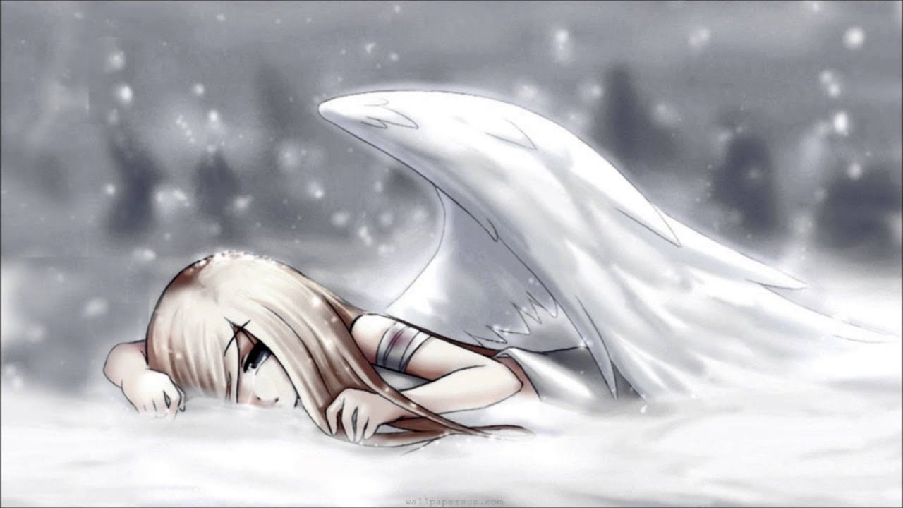 anime angel wallpaper,cg artwork,anime,long hair,illustration,fictional character