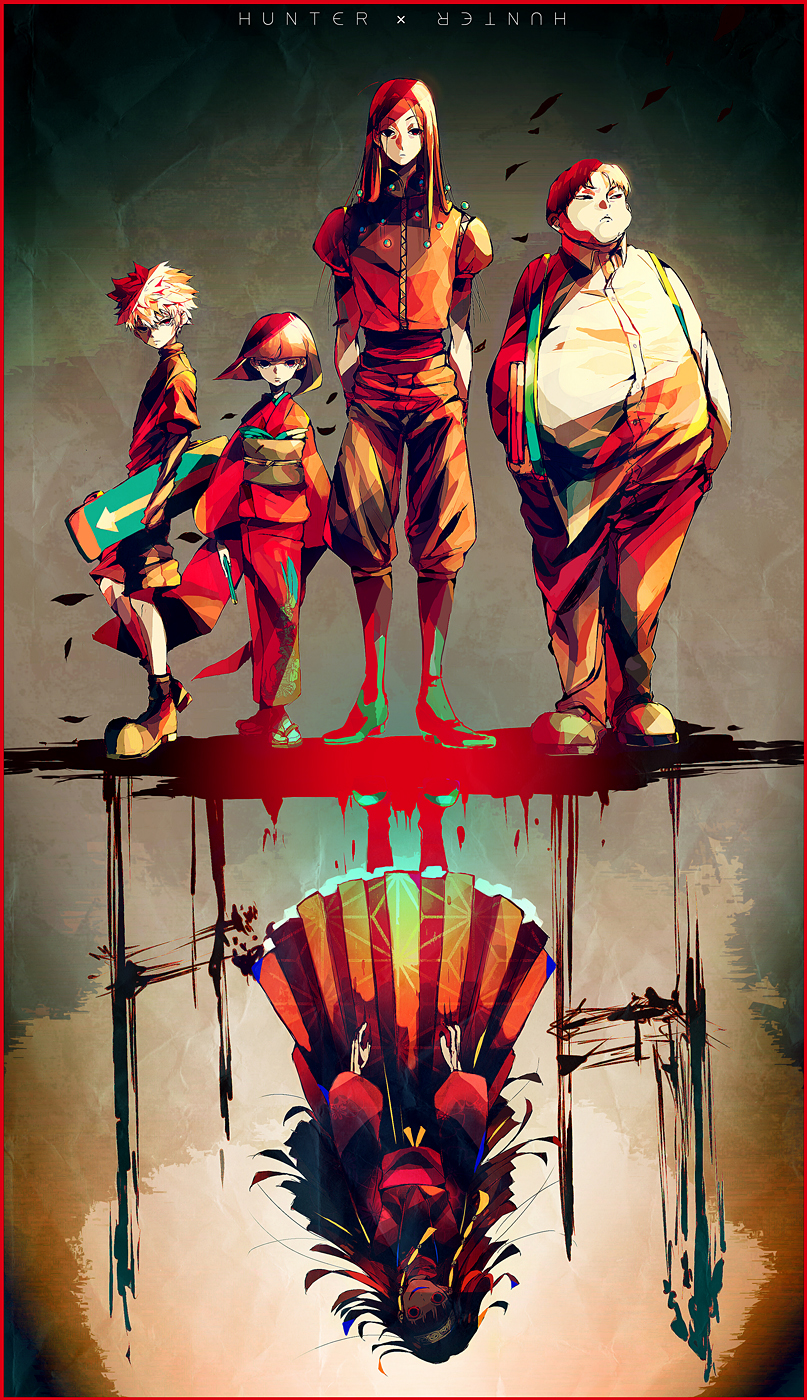 hunter x hunter wallpaper phone,art,performance,illustration,fictional character,circus