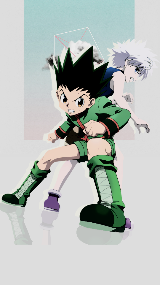 hunter x hunter wallpaper phone,cartoon,anime,fictional character,animation,illustration