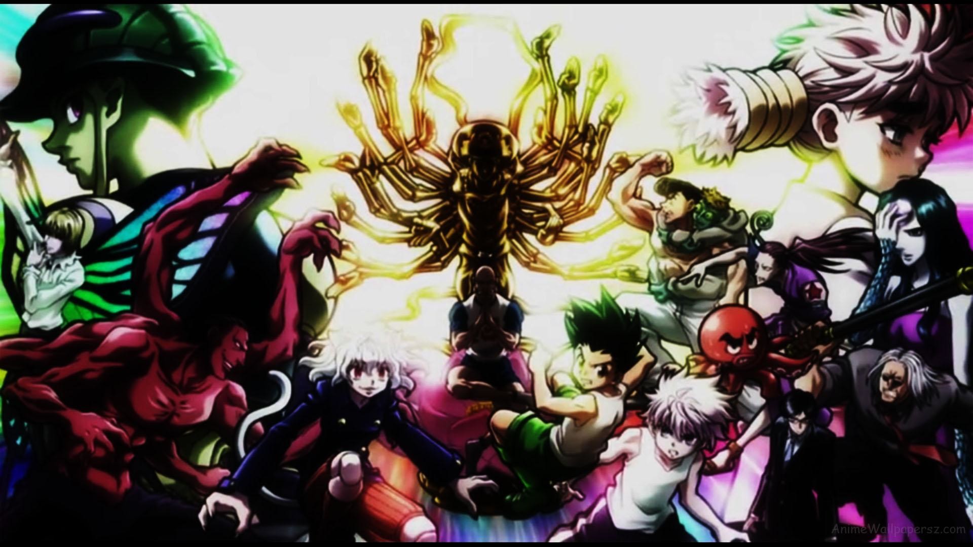 hunter x hunter wallpaper hd,cg artwork,anime,fictional character,graphic design,fiction