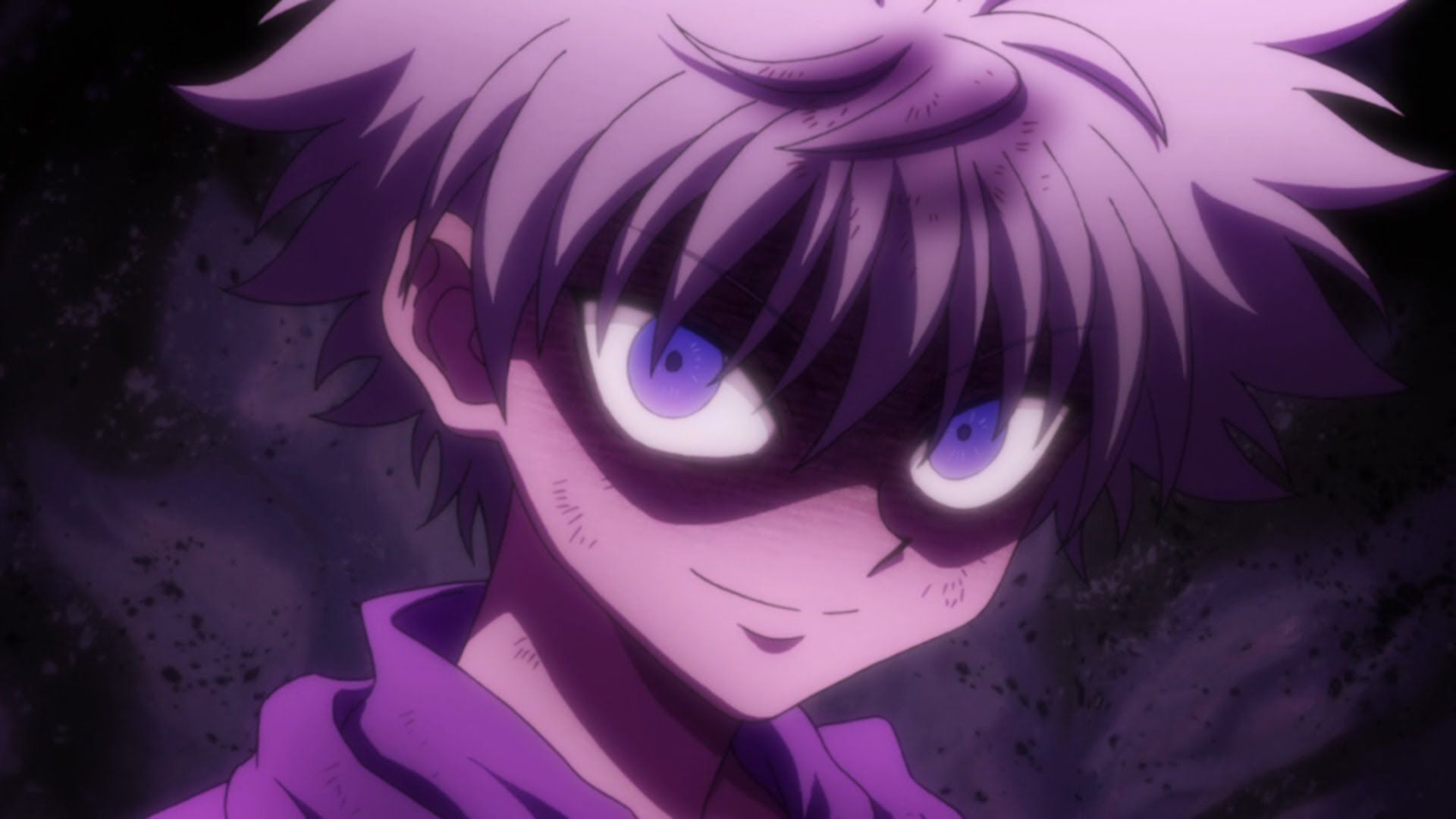 sfondo di hunter x hunter 2011,cartone animato,anime,viola,viola,cg artwork