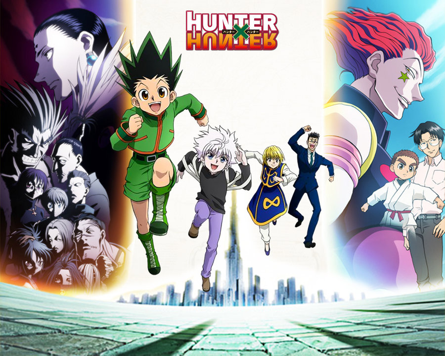 sfondo di hunter x hunter 2011,anime,cartone animato,sfera del drago,cartone animato,opera d'arte