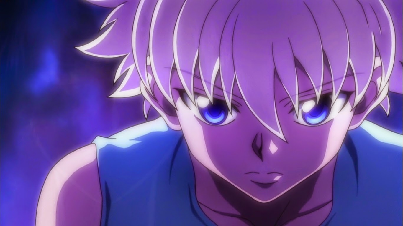 hunter x hunter 2011 fond d'écran,violet,visage,anime,dessin animé,violet