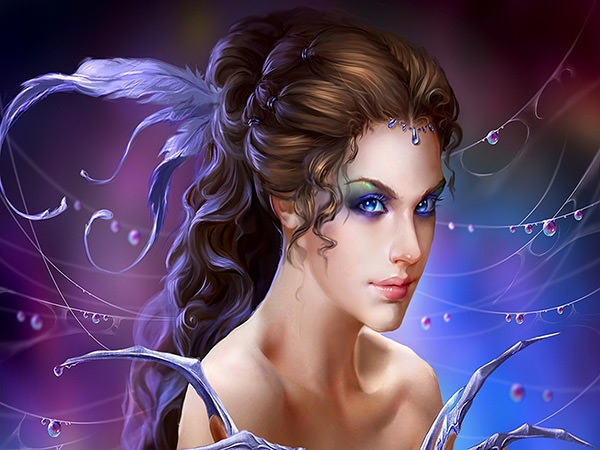 sfondi in movimento per ragazze,capelli,viso,cg artwork,bellezza,acconciatura