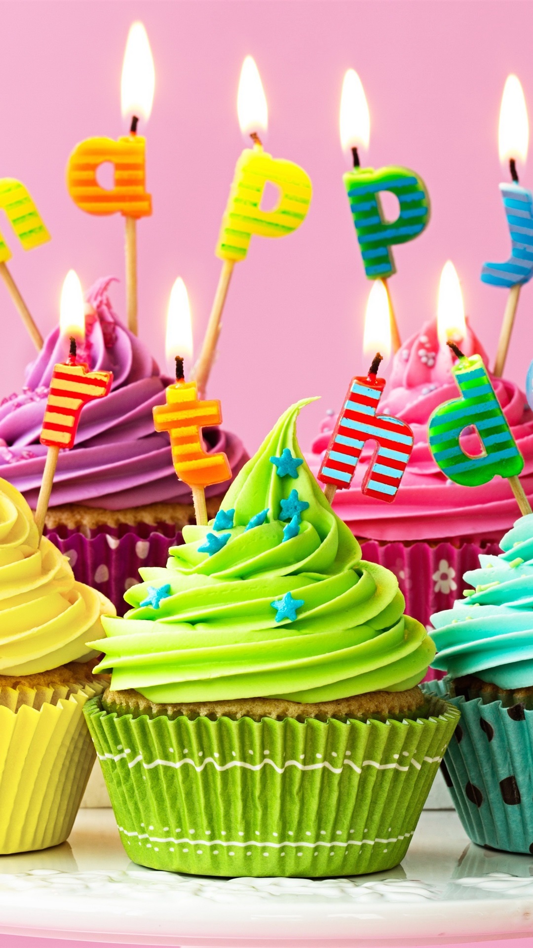 birthday wallpaper iphone,cupcake,food,cake,dessert,buttercream