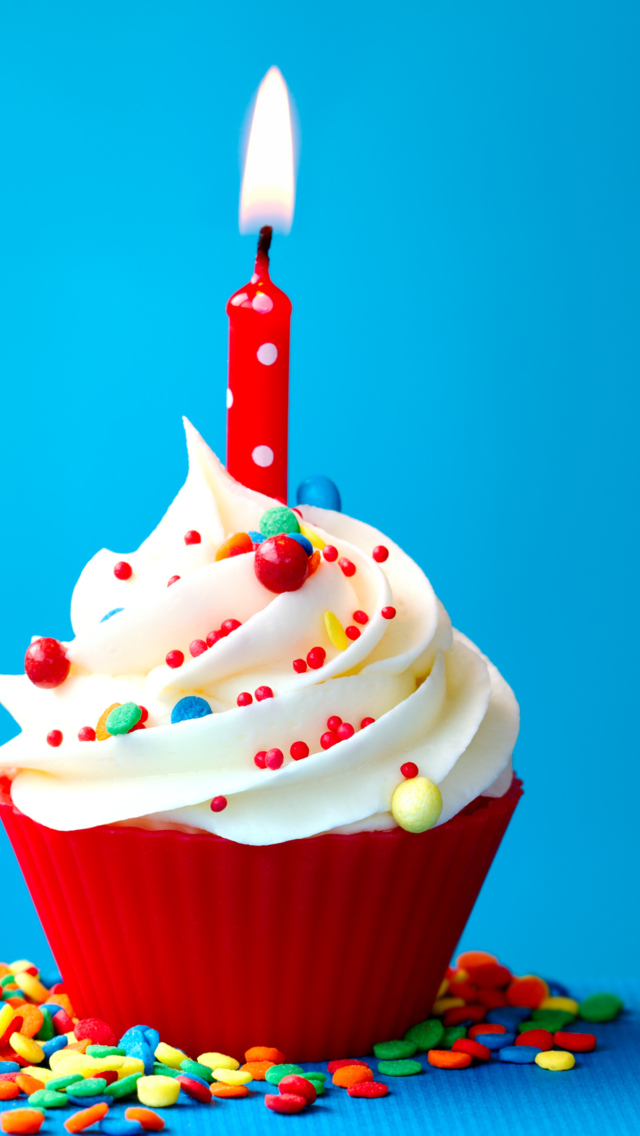 birthday wallpaper iphone,cake,cupcake,buttercream,icing,food