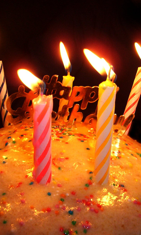 생일 배경 아이폰,케이크,양초,생일 케이크,생일 촛불,조명