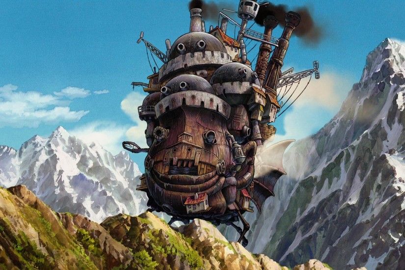 fondo de pantalla de hayao miyazaki,juego de acción y aventura,cordillera,montaña,juegos,juego de pc