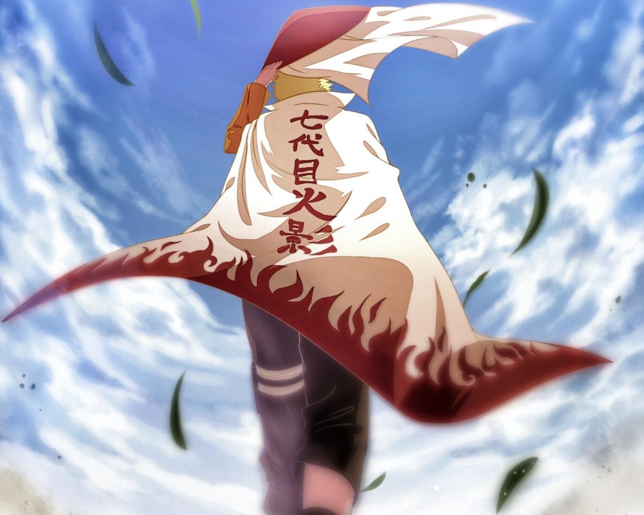 carta da parati hokage,cg artwork,anime,illustrazione