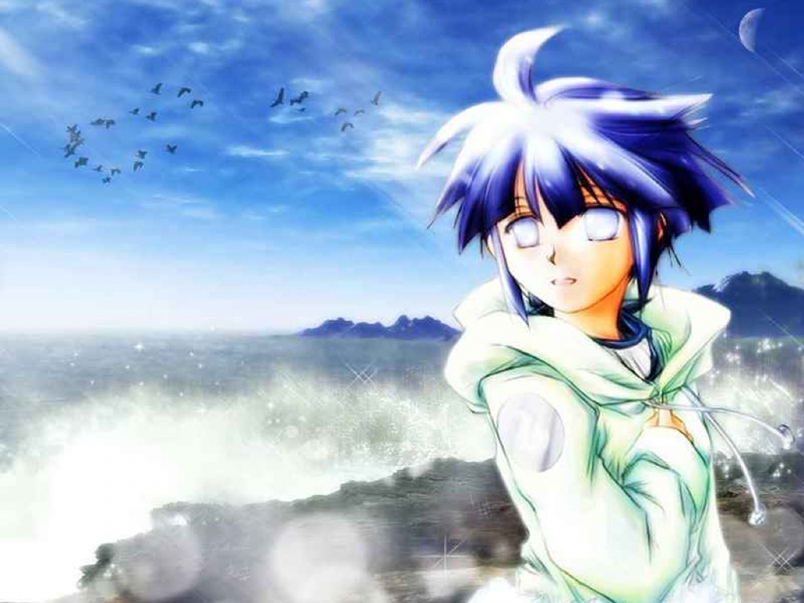 hinata wallpaper hd,anime,sky,cg artwork,cartoon,illustration