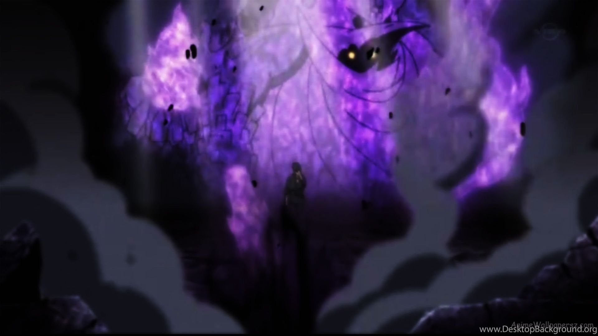 sasuke susanoo wallpaper hd,violet,purple,cg artwork,darkness,fictional character