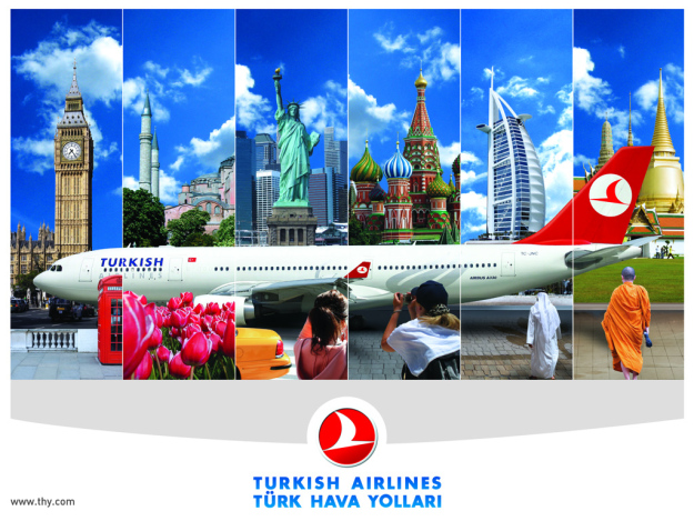 turkish airlines wallpaper,airline,air travel,airplane,aerospace engineering,airliner